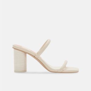 Dolce Vita Heeled Sandals- ivory